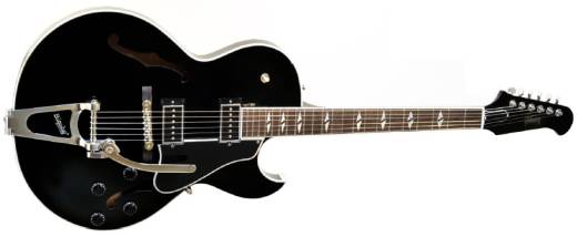 ES-195 Hollowbody Electric with Bigsby and P94 Pickups - Ebony Finish